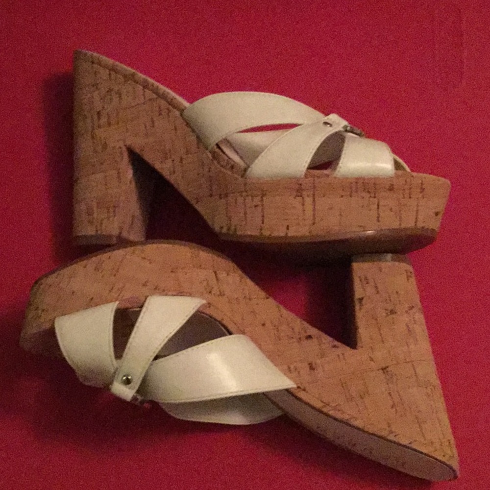 Ralph Lauren white heels for the summer 👡☀️